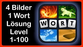 4 Bilder 1 Wort  Lösung Level 1100 [upl. by Ardeid851]