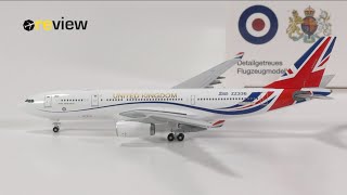 Royal Air Force Airbus A330 MRTT  Global Britain livery  Review 719 [upl. by Reede]