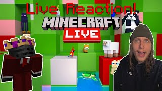 I HAVE THEORIES MINECRAFT LIVE 2024 REACTION NEW BLOCKS BIOME AND MOBS [upl. by Reyotal]