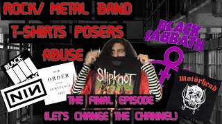 MetalRock Band TShirts Posers Wear FINAL PART Ft Katie Canavan amp Gothicbabydoll [upl. by Longtin]