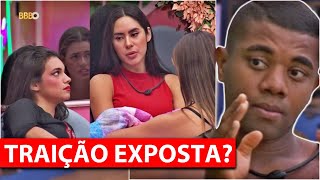 💥BBB 24 BIA ALANE E ISABELLE SE JUNTAM CONTRA DAVI [upl. by Vitia]