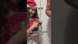 Já estamos prontos para fazer nossa visita de Natal 🎅 aventurasdelauramello christmas natal [upl. by Azial61]