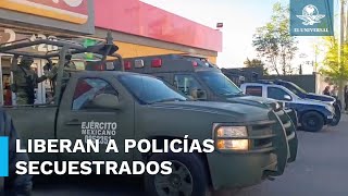 Secuestran a dos policías en Fresnillo Zacatecas son liberados tras varias horas [upl. by Christis339]