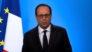 Frances Hollande says will not stand for reelection [upl. by Lateh]