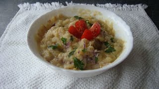 Salata de vinete de post si nu numai aubergine salad without mayonnaise [upl. by Wons]