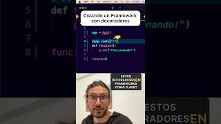 Cómo usar decoradores para crear Frameworks [upl. by Eirrot]