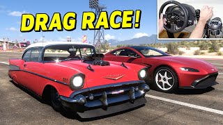 Drag Racing but cars are RANDOMIZED  Forza Horizon 5 [upl. by Eyaj289]