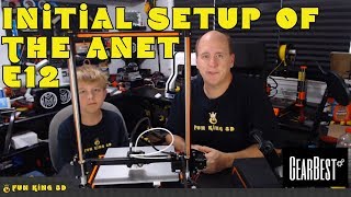 Initial SetupTuning Anet E12 [upl. by Pascha]