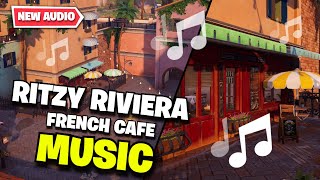 Fortnite  RITZY RIVIERA FRENCH CAFE Background Music  Ch5 S1 [upl. by Ziul]