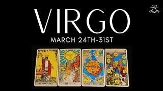 Virgo♍️March 2431✨️ A major shift is happening A fated event changes ur trajectory [upl. by Honniball]