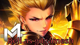 danmachi reagindo rap do gilgamesh portões da Babilônia [upl. by Eng]