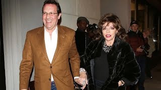 Dame Joan Collins And Percy Gibson Dine Out [upl. by Celie]