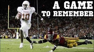 The GREATEST GAME in College Football HISTORY  USC vs Texas 2006 National Championship [upl. by Ellenrad363]