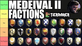 Medieval 2 Factions Tier List [upl. by Aday580]