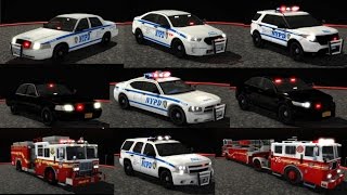 EmergeNYC Interactive Demo Update NYPD Highway Patrol ESU K9  Smart Siren With Rumbler  FDNY [upl. by Avera435]