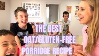 The Easiest GlutenOat Free Porridge 🥣☺️🧡 [upl. by Winson]