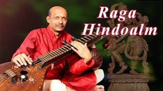 Raga Hindolam  Veena Instrumental Music [upl. by Ainsley]