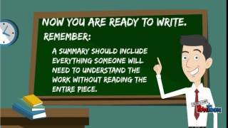 How to Write a Summary [upl. by Wrennie56]