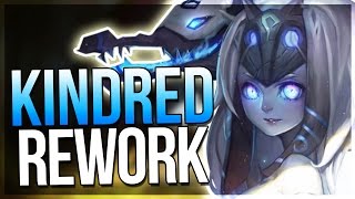 NEW KINDRED REWORK Infinitely Scaling Autos  Ability Range  League of Legends [upl. by Lalittah]