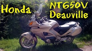 Honda NT650V Deauville  Обзор и тестдрайв [upl. by Niles83]