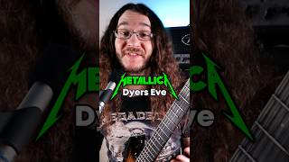 Metallica  Dyers Eve guitar metal thrashmetal [upl. by Guria]