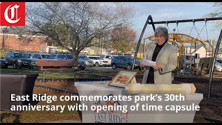 East Ridge commemorates parks 30th anniversary with opening of time capsule [upl. by Gav]