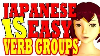 Lesson 5 Japanese verb groups and the teform Verb groups 1 2 3 made easy Organic Japanese [upl. by Eaver]