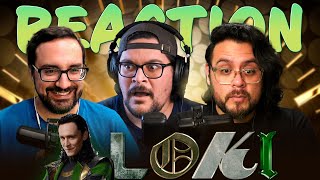 Marvel Studios Loki  Official Trailer Reaction [upl. by Ymer554]