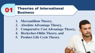 International Trade Theories  Absolute Advantage theory Comparative Advantage theory  ugc net [upl. by Bithia]