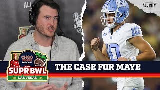 The Case for Drake Maye Why Nate Tice thinks the North Carolina QB is a better pick for the Bears [upl. by Assilaj]