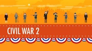 The Civil War Part 2 Crash Course US History 21 [upl. by Marcellina845]