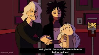 BNHA Tik Tok Animatic  Eri gets adopted by the League of Villains AU [upl. by Monreal]