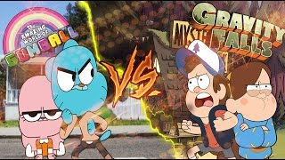 Dipper Pines VS Gumball Watterson  World Battle Rap BATALLA DE RAP EN ESPAÑOL  Tyrone KF [upl. by Neerroc]