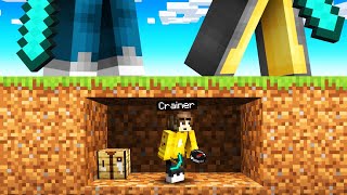 Speedrunner vs Hunters But Crainer CHEATS Minecraft [upl. by Charyl]