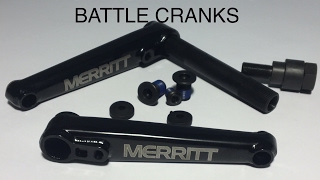 MERRITTBMX HOW TO INSTALL YOUR BATTLE CRANKS [upl. by Aicinod]