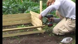 How To Assemble your Easy Load Wooden Compost Bin [upl. by Vento686]