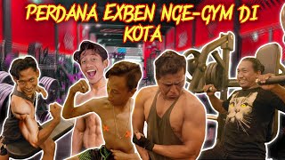 SATU HARI BAWA TEAM EXBEN NGEGYM DI KOTA [upl. by Rolland]