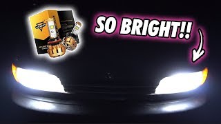 EASY HEADLIGHT UPGRADE  Auxbeam LED Install  1993 Toyota Previa [upl. by Franny]