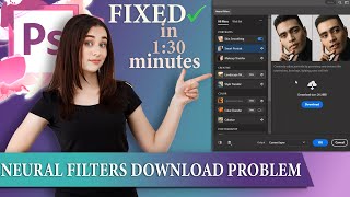 Ultimate Guide How to Fix Neural Filters Not Downloading in Photoshop 2023 StepbyStep Tutorial [upl. by Drud]