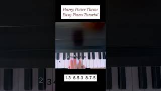 How to Play Harry Potter Theme Hedwigs Theme  Easy Piano Tutorial piano pianototurial [upl. by Htebsil]