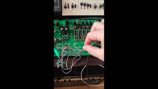 Behringer MS5  Roland SH5 Cutoff CV over Bandpass Filter [upl. by Wimsatt]