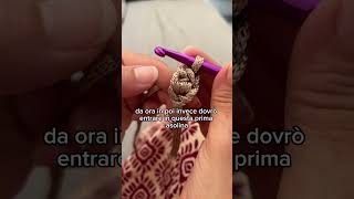 Metodo per iniziare il lavoro senza catenella borseuncinetto crochet [upl. by Coppola]