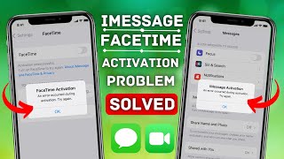 iMessage amp FaceTime Activation Unsuccessful solved  An error occurred during activation try again [upl. by Turnheim170]