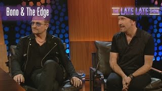 Bono and The Edge Interview and Performance  The Late Late Show [upl. by Gabi]