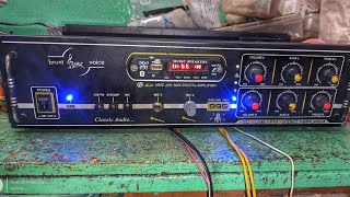 class AB 100watt Transistor Amplifier with Bangla deck circuit।।samrat da 6296279766 [upl. by Titus]