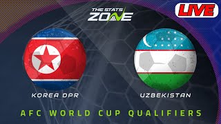 🔴LIVE  Korea DPR Vs Uzbekistan  FIFA World Cup qualification Live Football Today Score [upl. by Sokram]