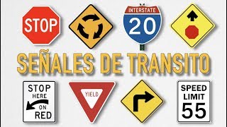 Aprenda las Señales de Transito en Estados UnidosExamen Escrito de Manejo [upl. by Arym]