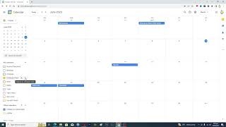 Manage multiple calendars in Google [upl. by Ierdna499]