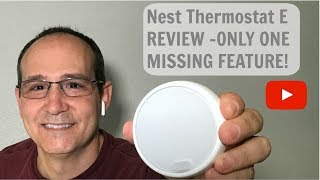 Nest Thermostat E REVIEW ONLY ONE MISSING FEATURE [upl. by Mcclimans607]