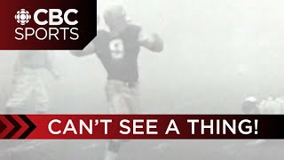 The UNKNOWN HISTORY of the infamous 1962 Grey Cup FOG BOWL  CBC Sports [upl. by Laurene]